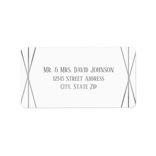 ミッドグモダンレイデザイン-住所 シール (正面)