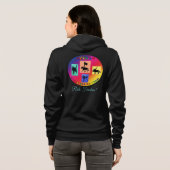 ミッドサウスフューリーのジップアップフード付きスウェットシャツ パーカ (裏面フル)