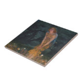 ミッドサマーイブEdward Robert Hughes妖精ファンタジー タイル (側面)