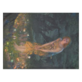 ミッドサマーイブEdward Robert Hughes妖精ファンタジー テーブルクロス (正面(横))