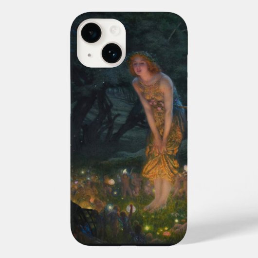 ミッドサマーイブEdward Robert Hughes Fairiesファンタジー Case-Mate iPhoneケース (裏面)