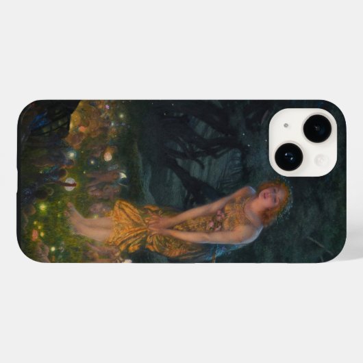 ミッドサマーイブEdward Robert Hughes Fairiesファンタジー Case-Mate iPhoneケース (裏面 (横))