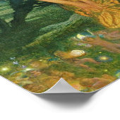 ミッドサマーエブエドワードロバートヒューズ1908 ポスター (角)