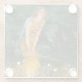 ミッドサマーエブエドワードロバートヒューズ ガラスコースター (裏面)