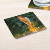 ミッドサマーエブエドワードロバートヒューズ スクエアペーパーコースター (アングル)