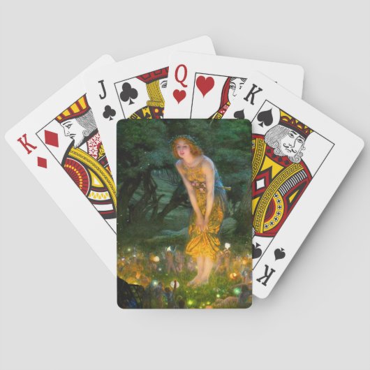 ミッドサマーエブエドワードロバートヒューズ トランプ (裏面)