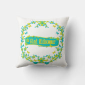 ミッドサマーシンボルスウェーデン クッション (裏面)