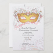 ミッドサマーズナイトマスカレードボールパーティの招待状 招待状 (正面)