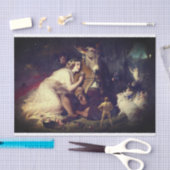 ミッドサマーナイトズドリームデコページティッシュペーパー 薄葉紙 (クラフト)