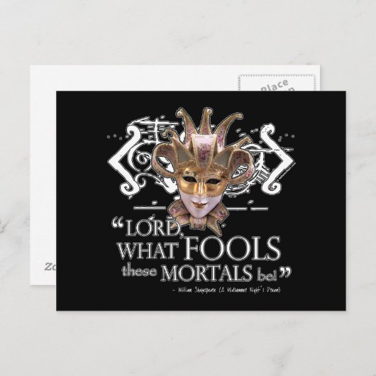 ミッドサマーナイトズドリーム引用文 ポストカード (正面/裏面)