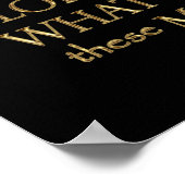 ミッドサマーナイトズドリーム引用文(金ゴールド版) ポスター (角)