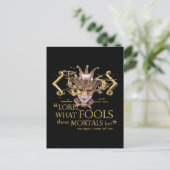 ミッドサマーナイトズドリーム引用文(金ゴールド版) ポストカード (スタンド正面)