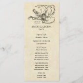 ミッドサマーナイトズドリーム結婚式 プログラム (正面)