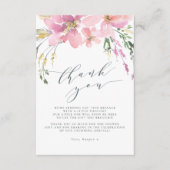 ミッドサマーフローラエレガントブーケ サンキューカード (正面)
