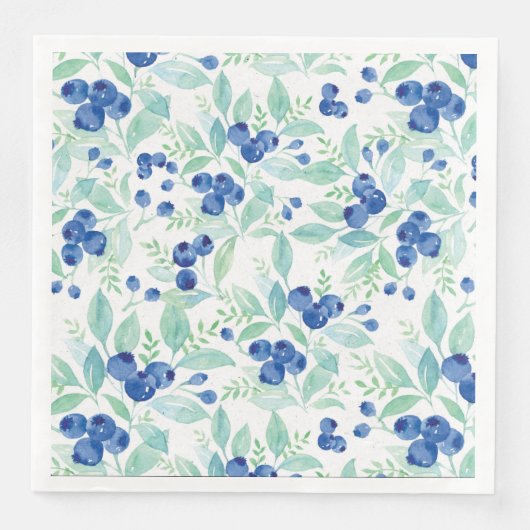 ミッドサマー素朴ブルーベリーベリーサマーパターン (正面)