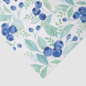 ミッドサマー素朴ブルーベリーベリーサマーパターン 薄葉紙 (詳細)