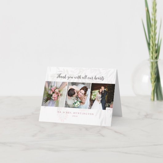 ミッドサマー・ナイト・ドリームの折りたたみ式感謝カード サンキューカード (正面)