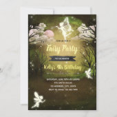 ミッドサマー・ナイト・ドリームパーティー招待状 招待状 (正面)