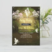 ミッドサマー・ナイト・ドリームパーティー招待状 招待状 (スタンド正面)