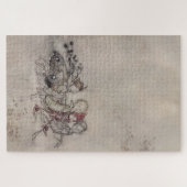 「ミッドサマー・フェアリーズ」アーサー・ラッカムによる ジグソーパズル (横)