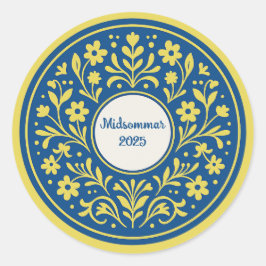 ミッドサマー - Midsommar 伝統的なスウェーデンのリサ ラウンドシール