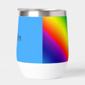 ミッドスペクトラムレインボー絞り染めカラーカスタム (右面)