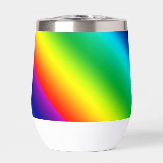 ミッドスペクトラムレインボー絞り染めカラーカスタム (正面)