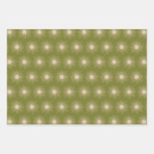 ミッドセモダンンチュリーレトロサンズインミッドモダンカラー ラッピングペーパーシート (正面2)