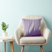 ミッドセンチュパターン金属紫薄紫線 クッション (椅子)