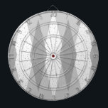 ミッドセンチュリモダンーグレアーガイルーダーツボード ダーツボード<br><div class="desc">このMid Century Gray モダン Dart Boardは、ハトのグレーの背景と、大きく、透光性の濃いグレーのダイヤモンドが重なっている、宇宙の時代の斑点を持つヴィンテージの白いダイヤモンモダンドを特徴としています。このミニマインスパイアリスアーガイルトは、脱構築された。 1950年代と1960年代の原子時代の風景を支配した、人生を超える大きな時代の単純な投飾げ返しだ。この子猫デザインは、古いパーム春のボーリング路地のシンボルや象徴からクラシックのテレビ番組、おばあちゃんの家で使ったテレビのトレイまで、何もかもを思い出させる。</div>