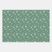 ミッドセンチュリーのクリスマス パステルエンジェル ラッピングペーパー ラッピングペーパーシート (正面2)