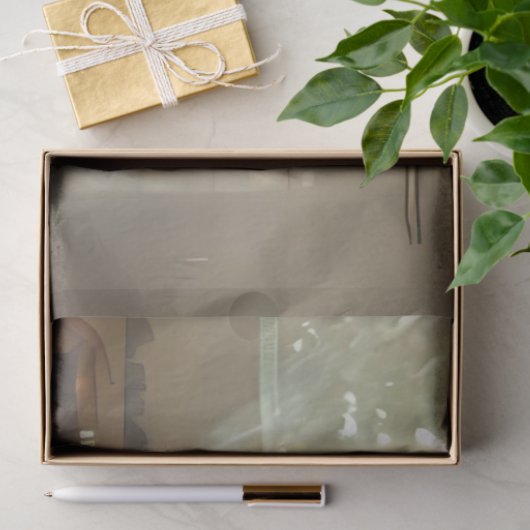 ミッドセンチュリーのノスタルジックな女性を厨房でデクページ 薄葉紙 (ギフト)