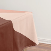 ミッドセンチュリーのロックレイヤー サルモンピンク テーブルクロス (インサイチュ)