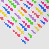 ミッドセンチュリーの数々のクリスマスツリー 薄葉紙 (詳細)