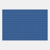 ミッドセンチュリーの水玉模様で色を選択モダン ラッピングペーパーシート (正面2)