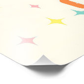 ミッドセンチュリーアトミック未来的シトラスマルティーニバー フォトプリント            (角)