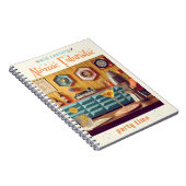 ミッドセンチュリーアトミック未来的パーティールーム ノートブック (右側)