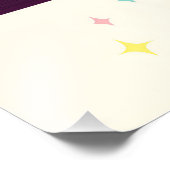 ミッドセンチュリーアトミック未来的パーティールーム フォトプリント            (角)