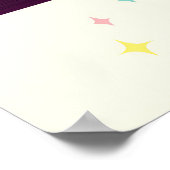 ミッドセンチュリーアトミック未来的パーティールーム ポスター (角)