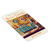 ミッドセンチュリーアトミック未来的パーティールーム マグネット (右側)