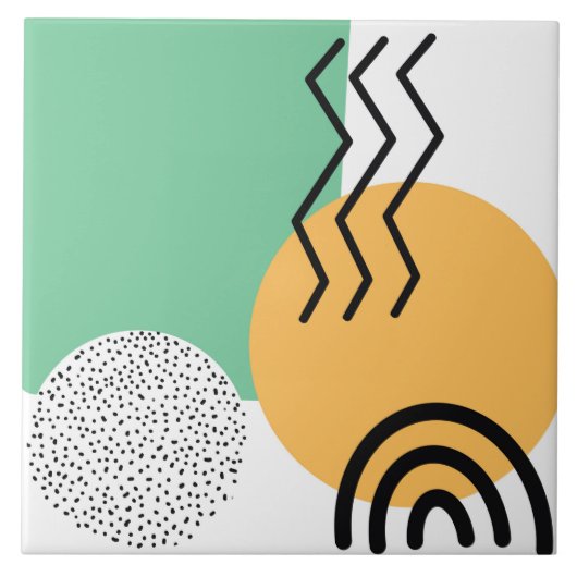 ミッドセンチュリーアモダンート タイル (正面)