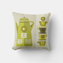 ミッドセンチュリーインスパイアコーヒポットクッション