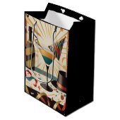 ミッドセンチュリーカクテルアワー – New Yeve ミディアムペーパーバッグ (正面アングル)