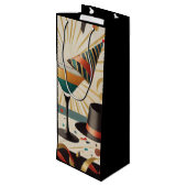 ミッドセンチュリーカクテルアワー – New Yeve ワインギフトバッグ (裏面アングル)