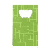 ミッドセンチュリーカモダンップルボトルオープナー クレジットカード栓抜き (裏面)