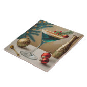 ミッドセンチュリークリスマスカクテルパーティーハッピーアワー タイル (側面)