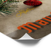 ミッドセンチュリークリスマスカクテルパーティーハッピーアワー ポスター (コーナー)