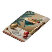 ミッドセンチュリークリスマスカクテルパーティーハッピーアワー マグネット (左側)