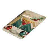 ミッドセンチュリークリスマスカクテルパーティーハッピーアワー マグネット (左側)