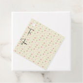 ミッドセンチュリークリスマススターバストギフトラベル フェイバータグ (インサイチュ)